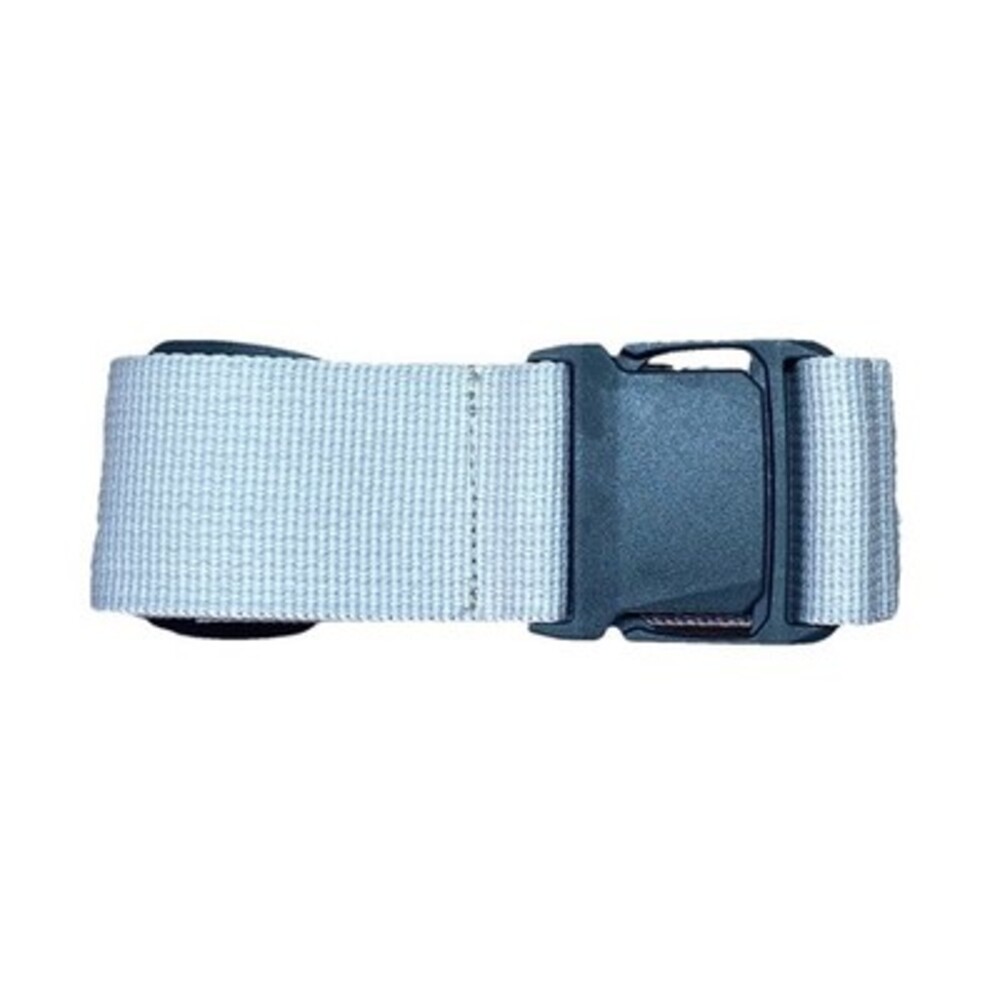 Simms Wading Belt 1.5" Nylon Web Gray Adjustable Fly Fishing Wader Support
